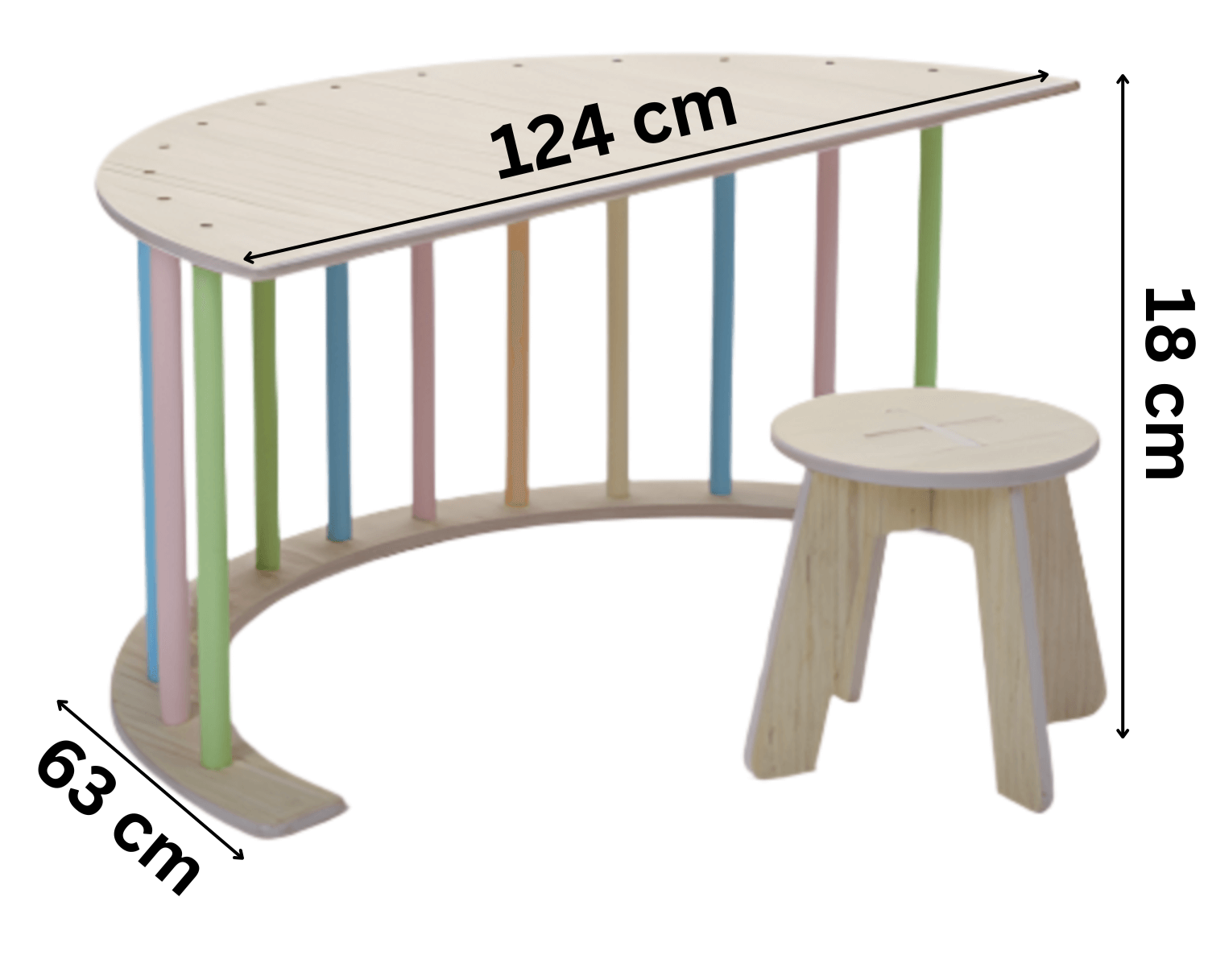Study Table And Chair (5 in 1)