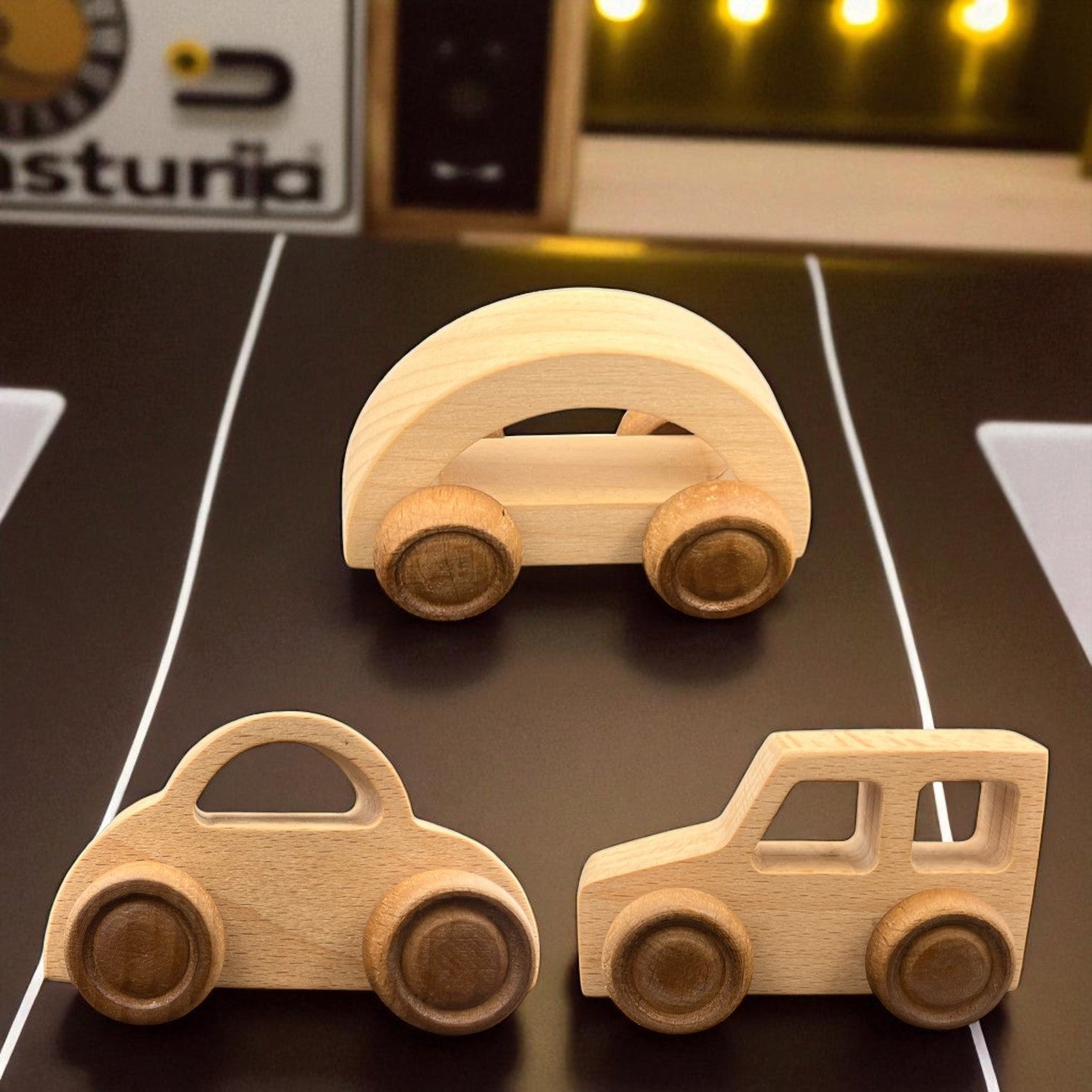 Kidocoo Wooden Toy Car Set - Coming Soon