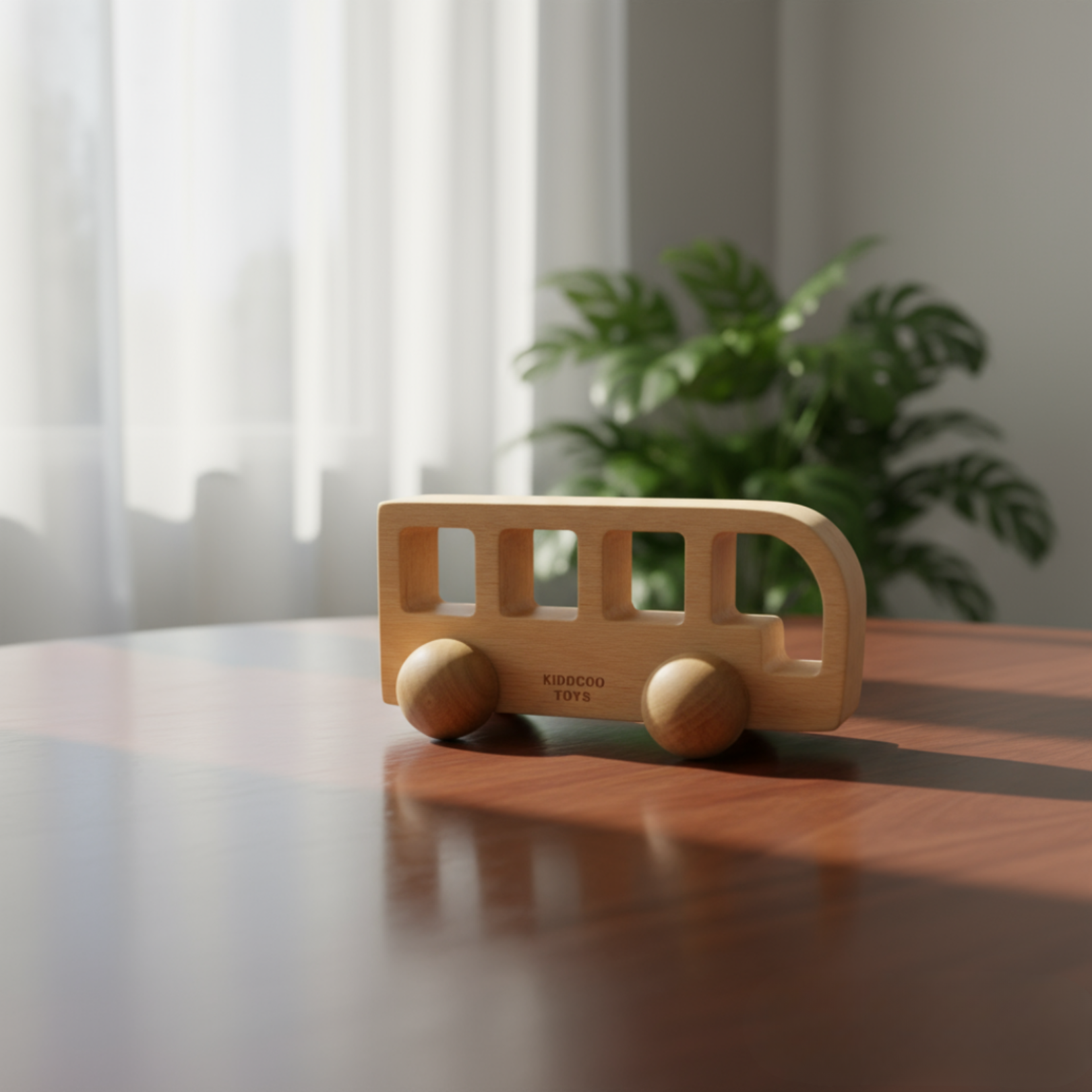 Wooden Bus Toy
