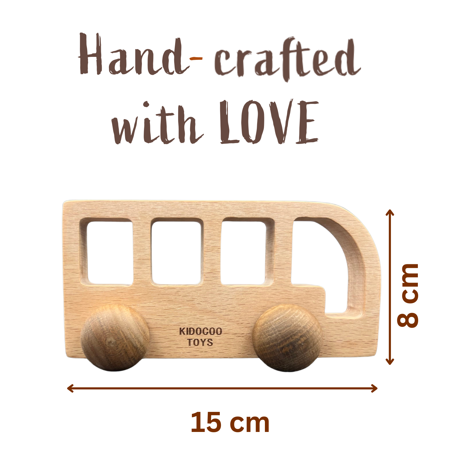 Wooden Bus Toy