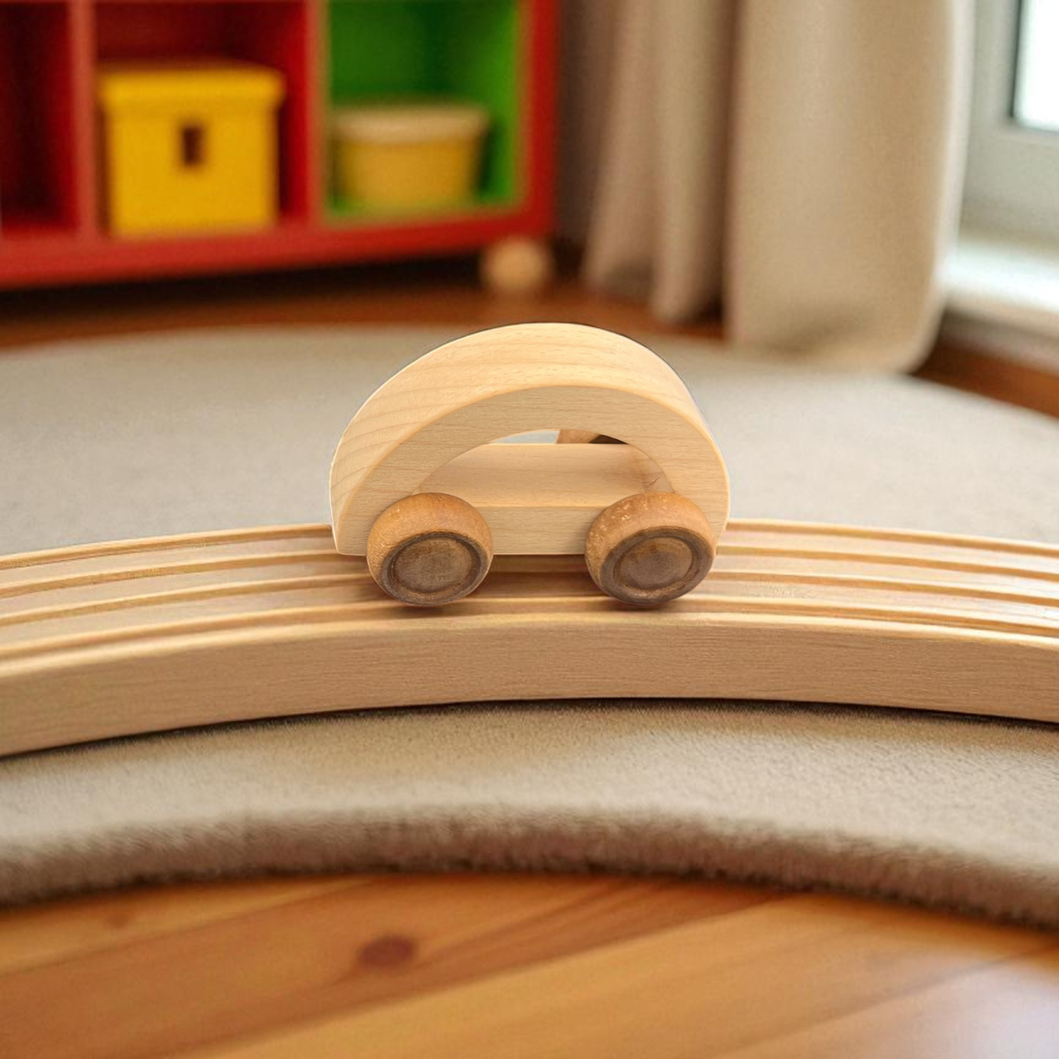 Kidocoo Wooden Toy Car Set