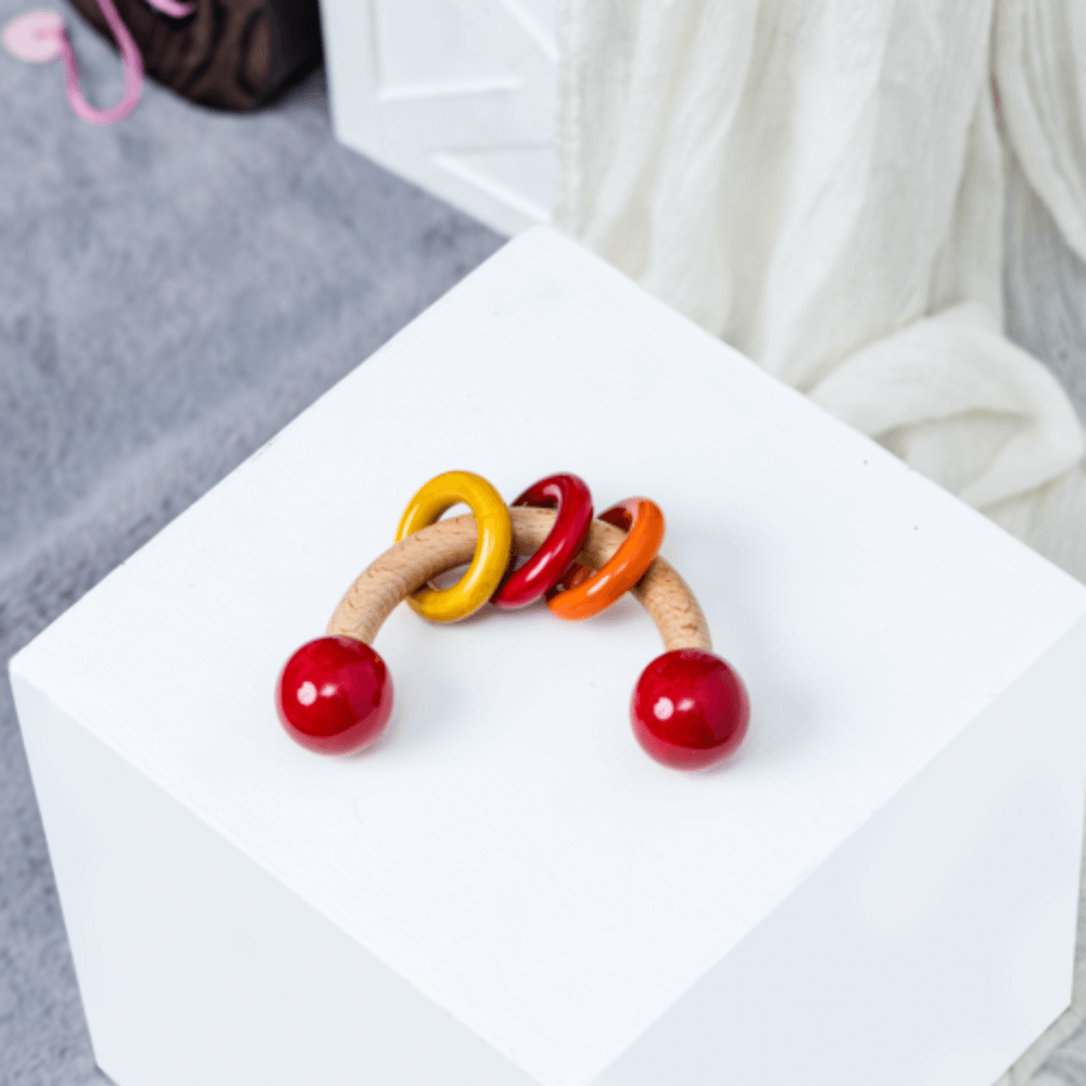 Wooden Baby Rattle
