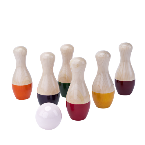 Wooden Bowling Pins