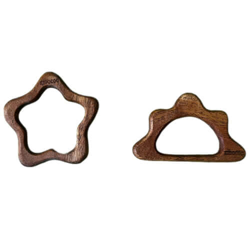 Wooden teether