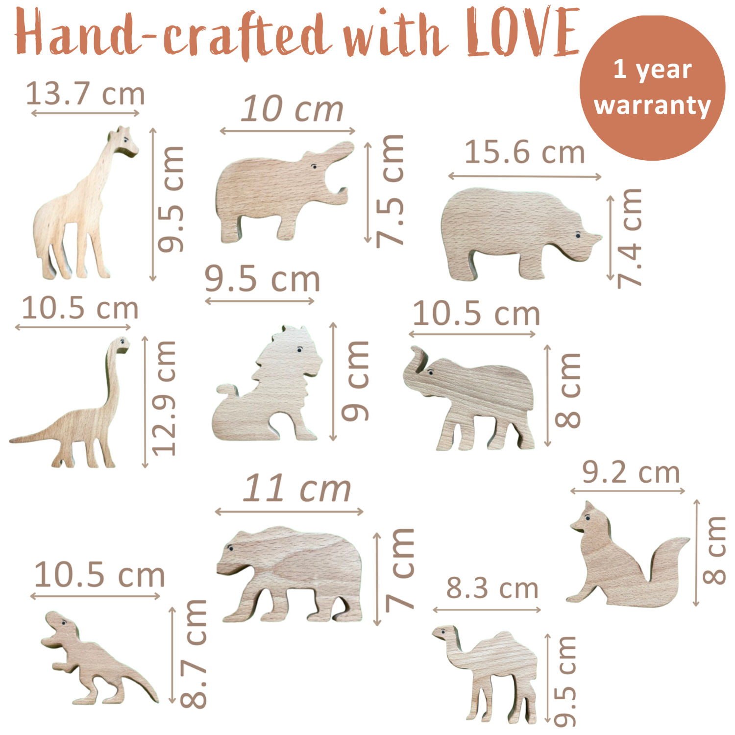 Wooden Animal Set