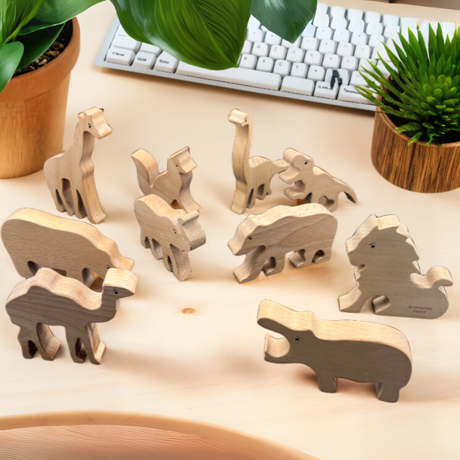 Wooden Animal Set