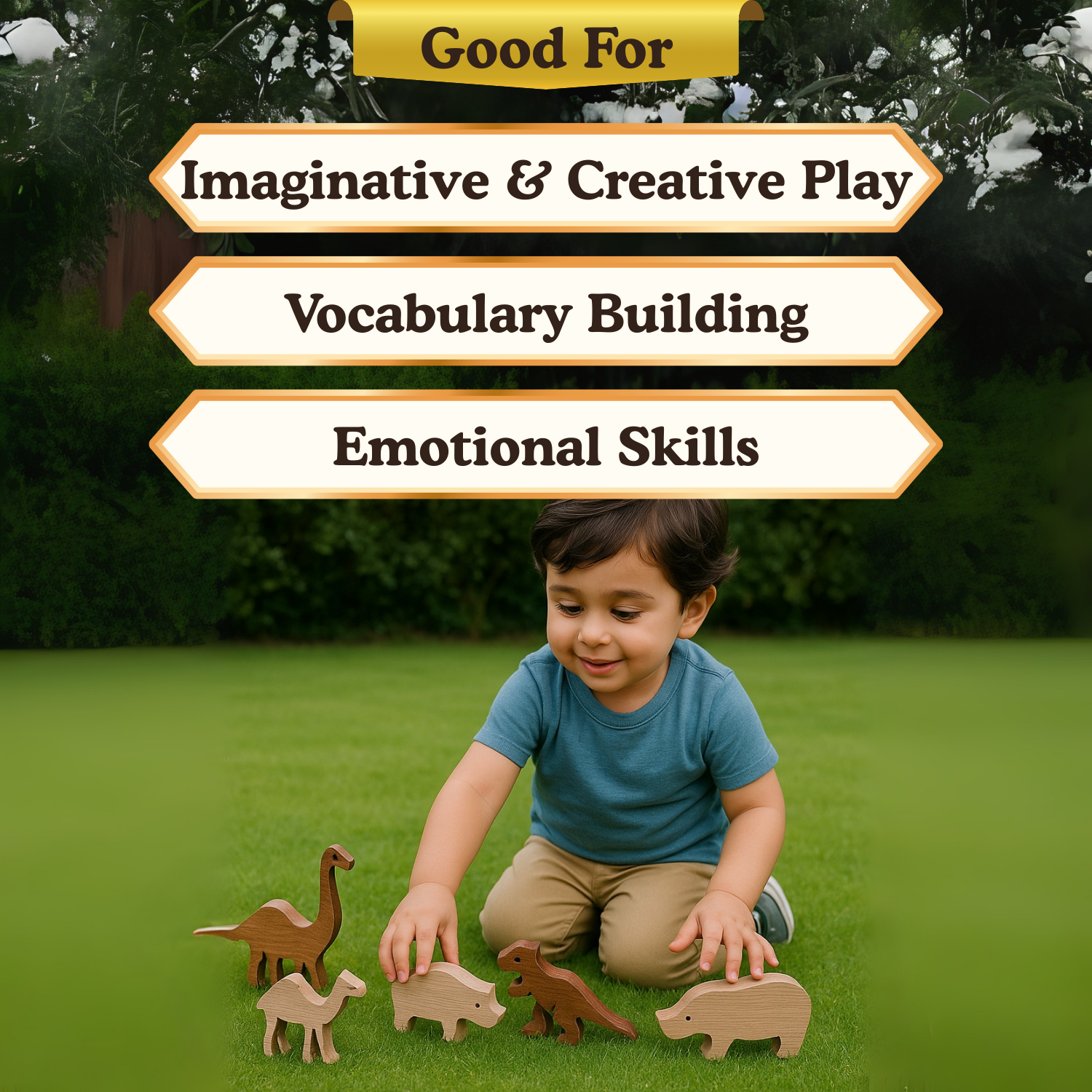 Wooden Animal Set