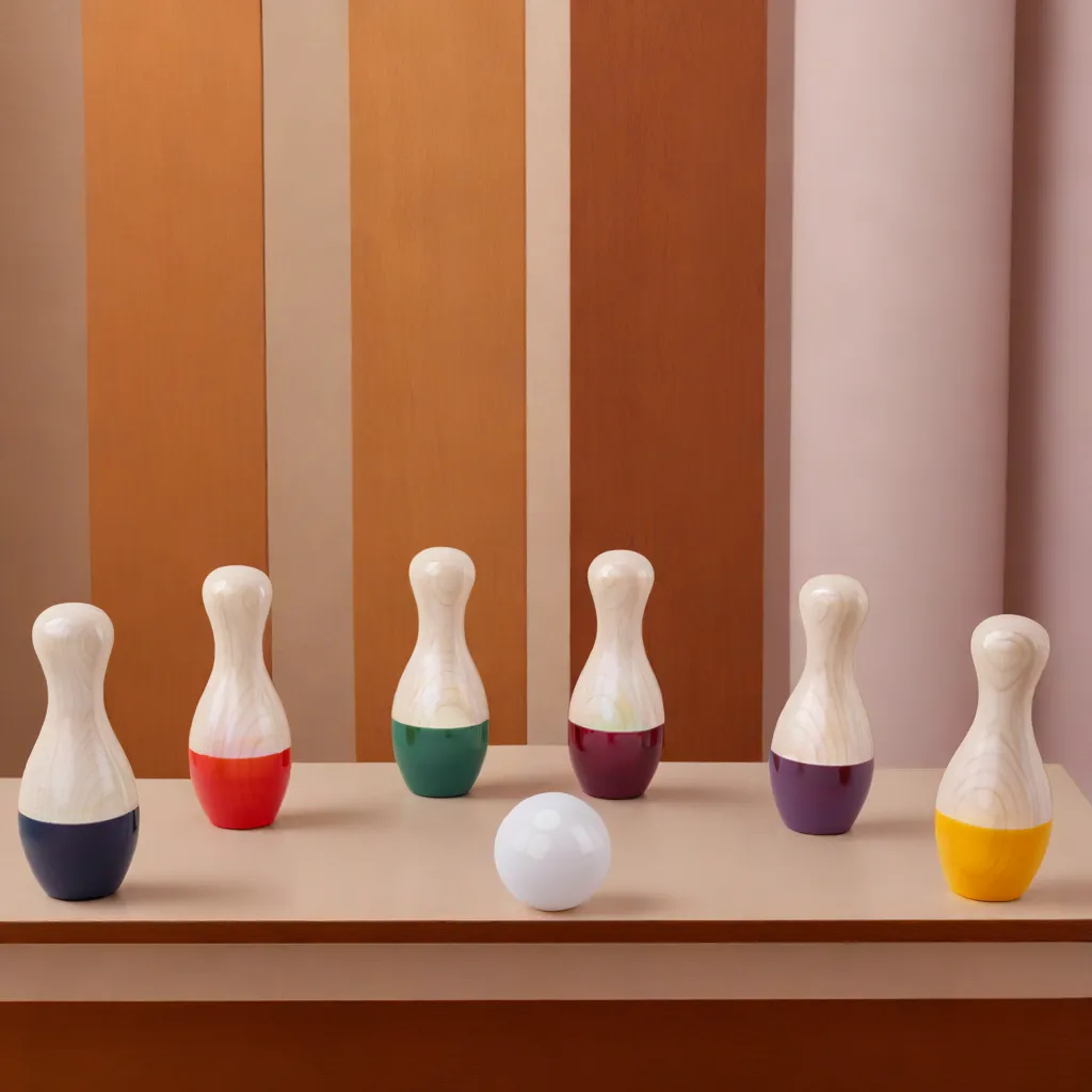 Wooden Bowling Pins