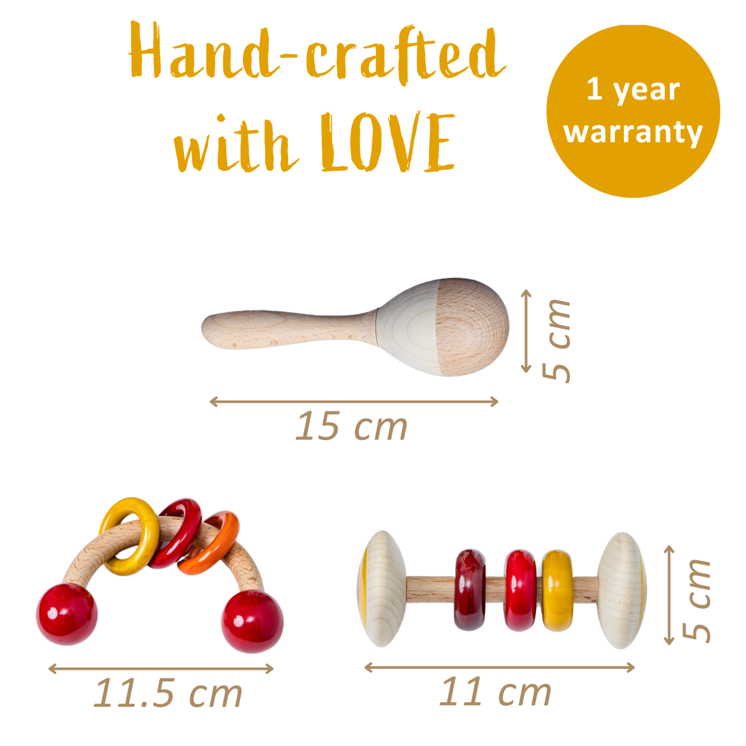 Rattle Set (Curved Ring - Rattle - Shaker)