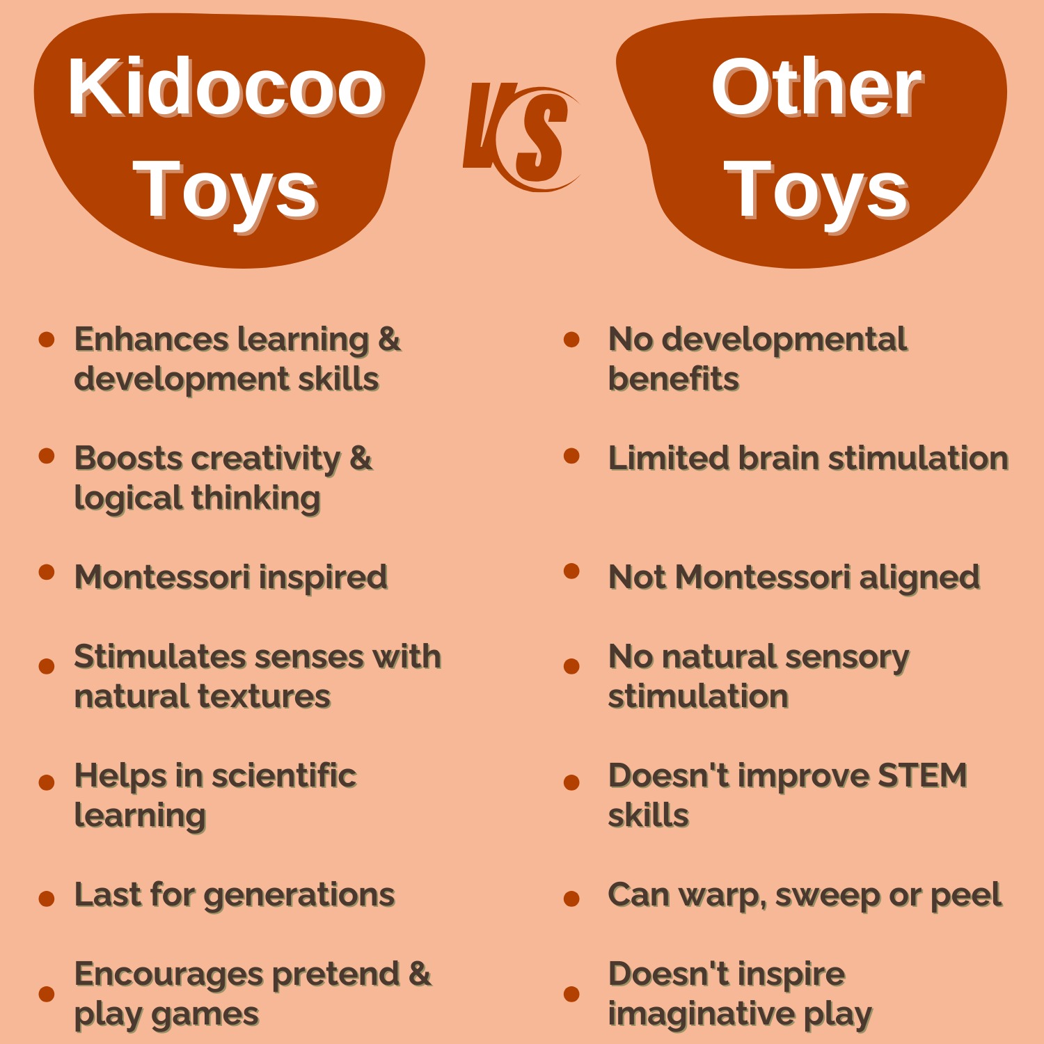 Kidocoo Wooden Toy Car Set