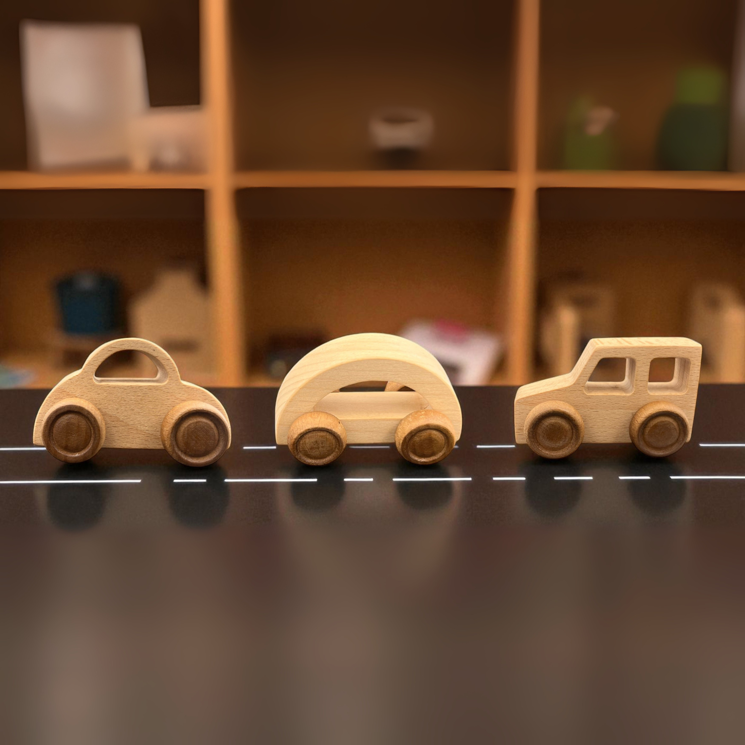 Kidocoo Wooden Toy Car Set - Coming Soon