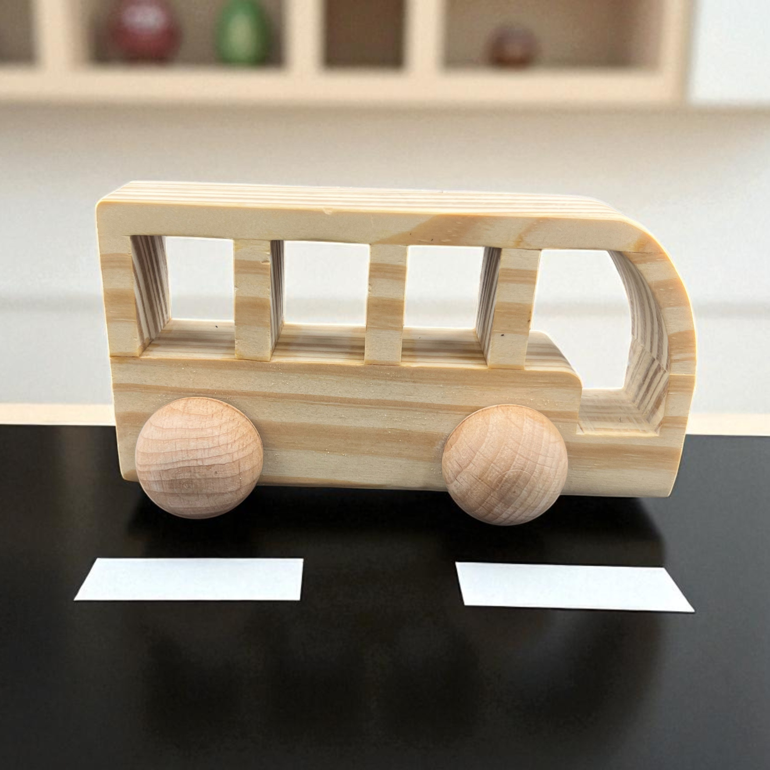 Wooden Bus Toy - Coming Soon