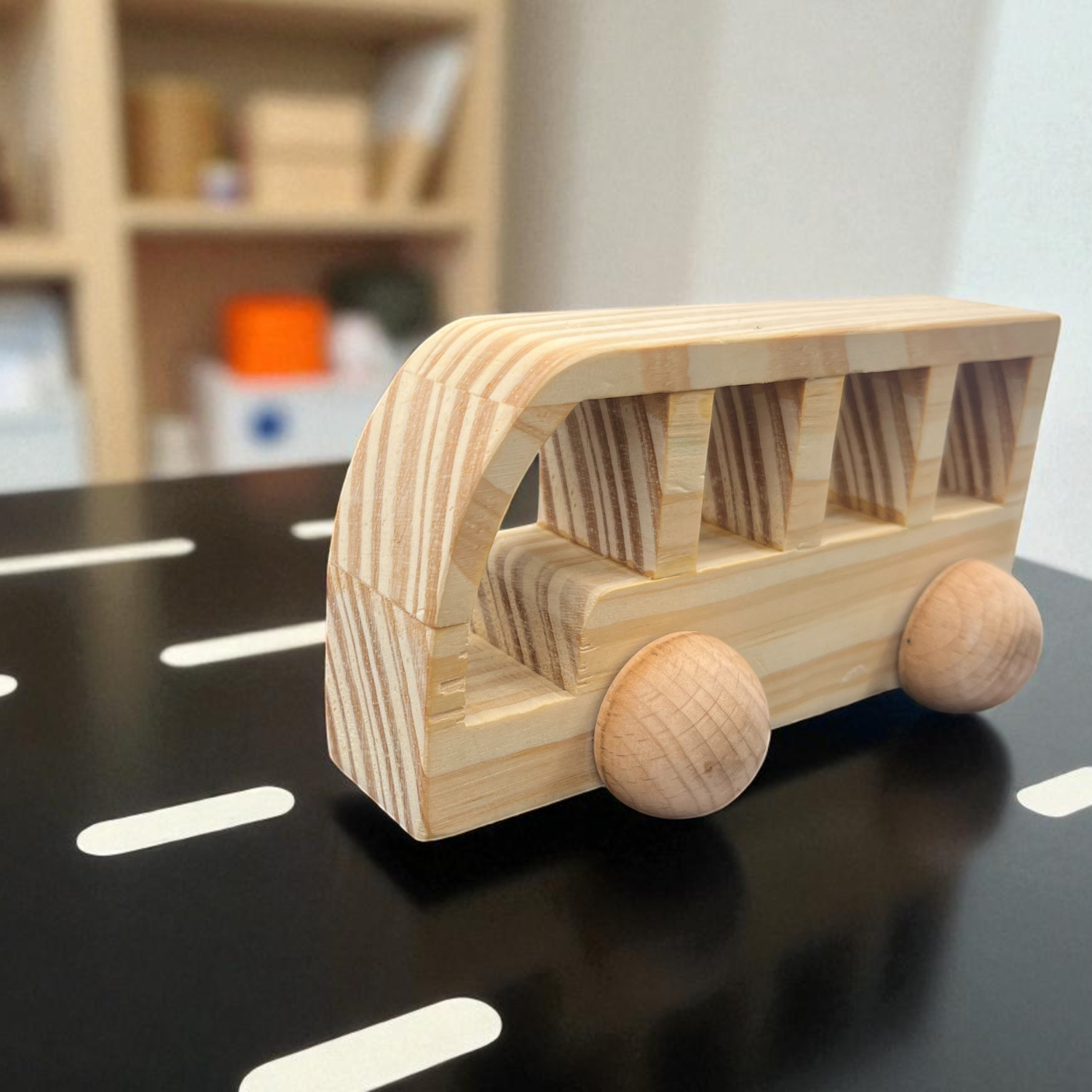 Wooden Bus Toy - Coming Soon