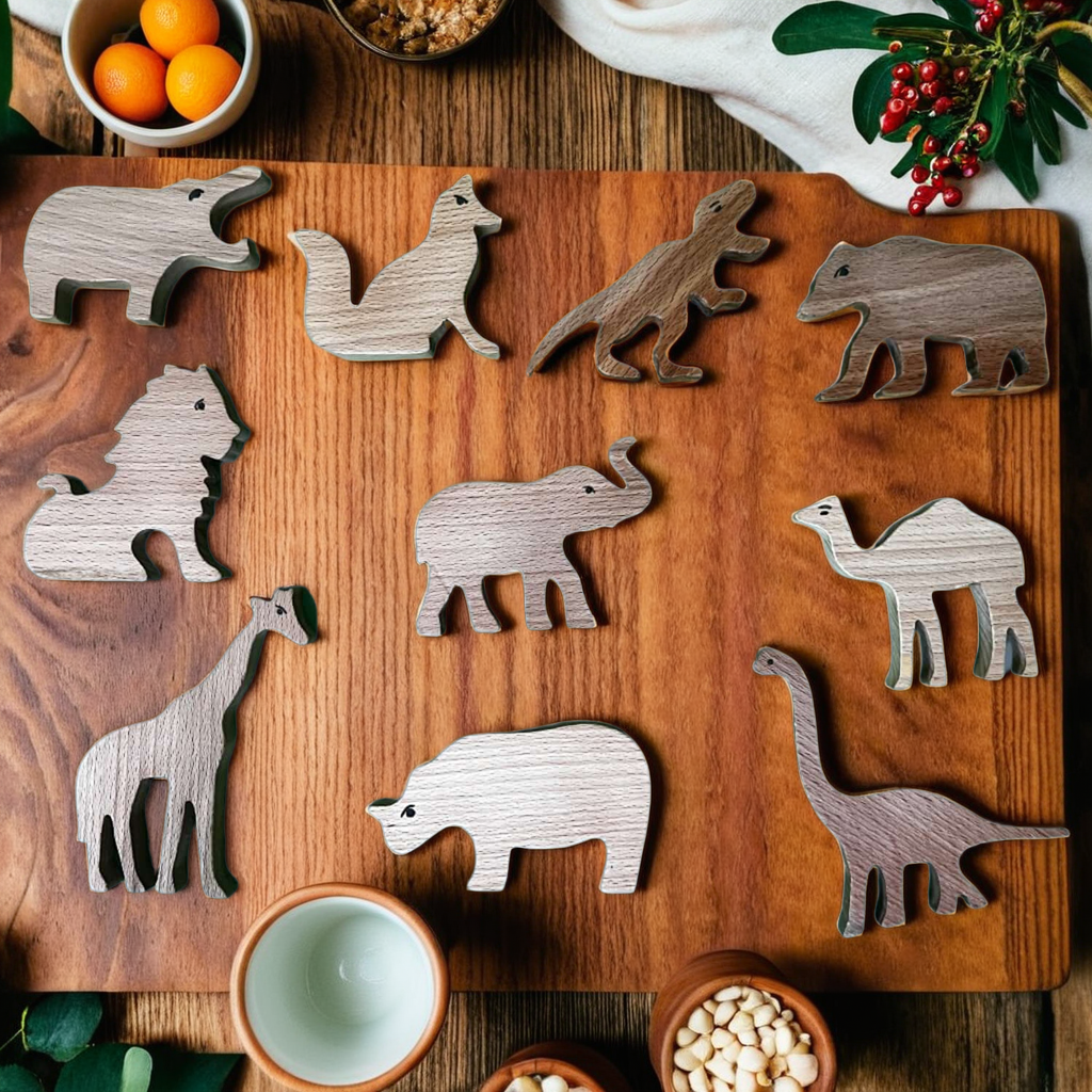 Wooden Animal Set